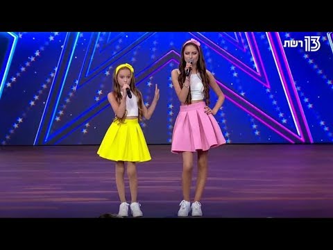 Kids Got Talent: Tali & Emily Perform 'All About That Bass' 🎤