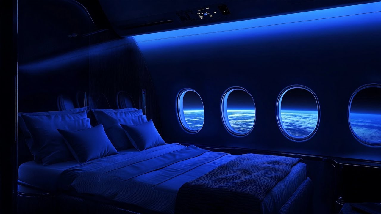 Airplane Cabin White Noise No Ads | Relax, Sleep, Study | Pure Jet Ambience
