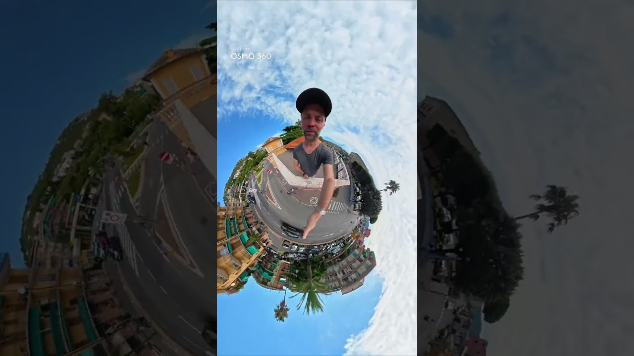 Create Stunning City Spin Effects in Seconds with DJI Osmo 360 🌍