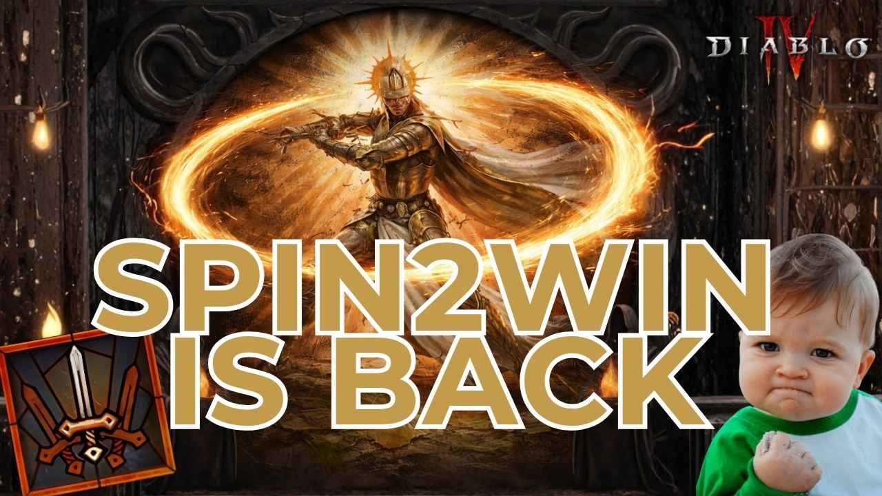 Spin2Win Paladin is BACK - NEW RED ZEAL BUILD FULL DPS