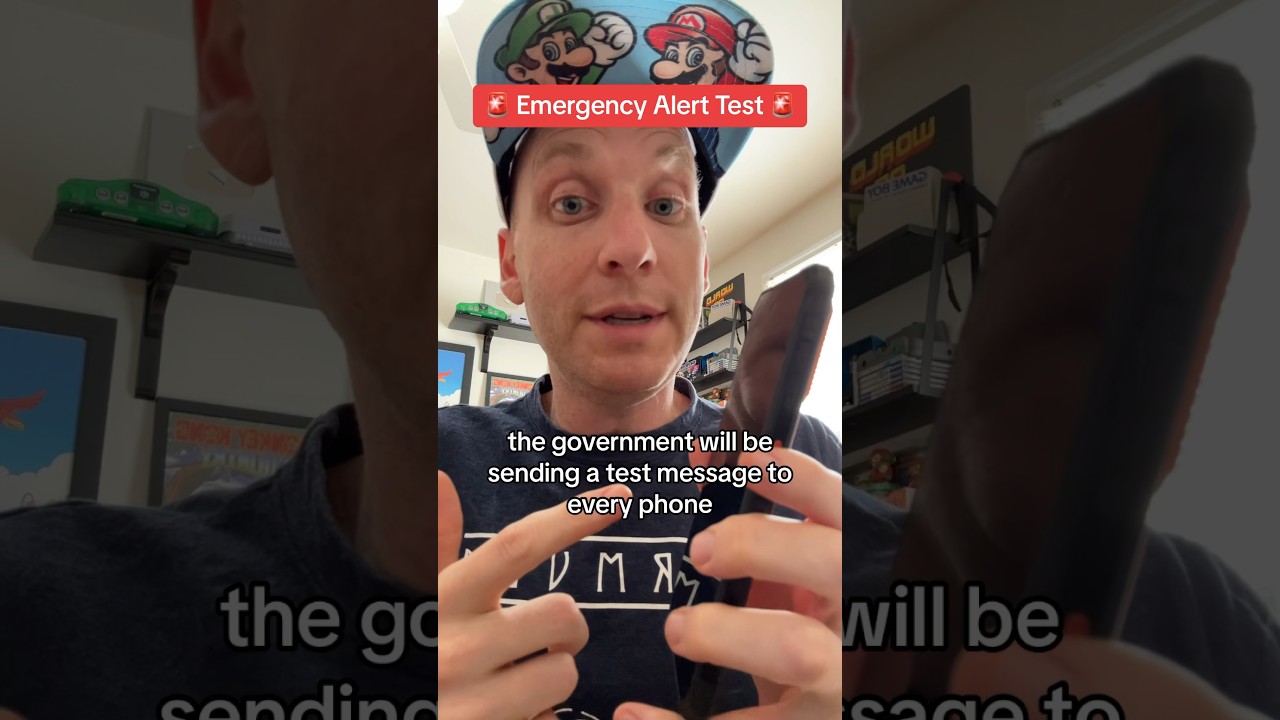 National Emergency Alert System Test