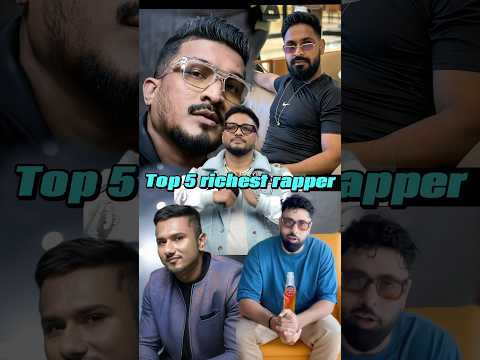 Dhh top 5 richest rappers in india 🇮🇳 #shorts #dhh #emiwaybantai #divine #raftaar #rappers #rap