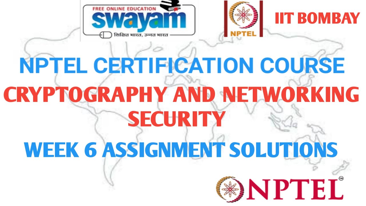 Cryptography and Network Security | NPTEL Week 6 Assignment Solution | January 2021