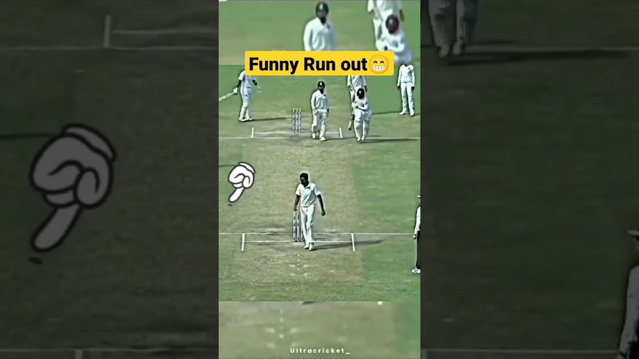 Ashwin vs Jadeja Funny Run Out 😂 #Shorts