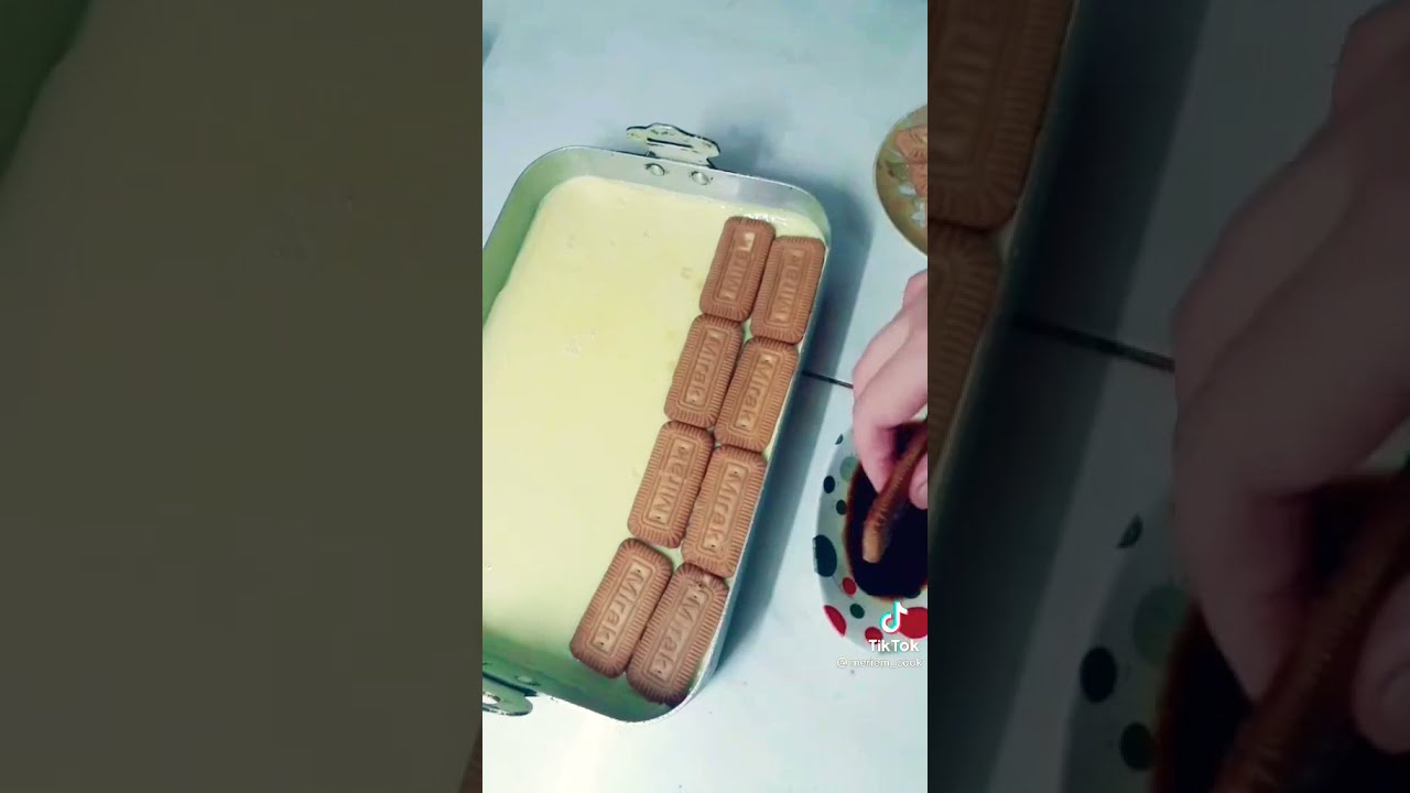 تحلية بالفلان والبيسكوي بأسهل طريقة مجربة