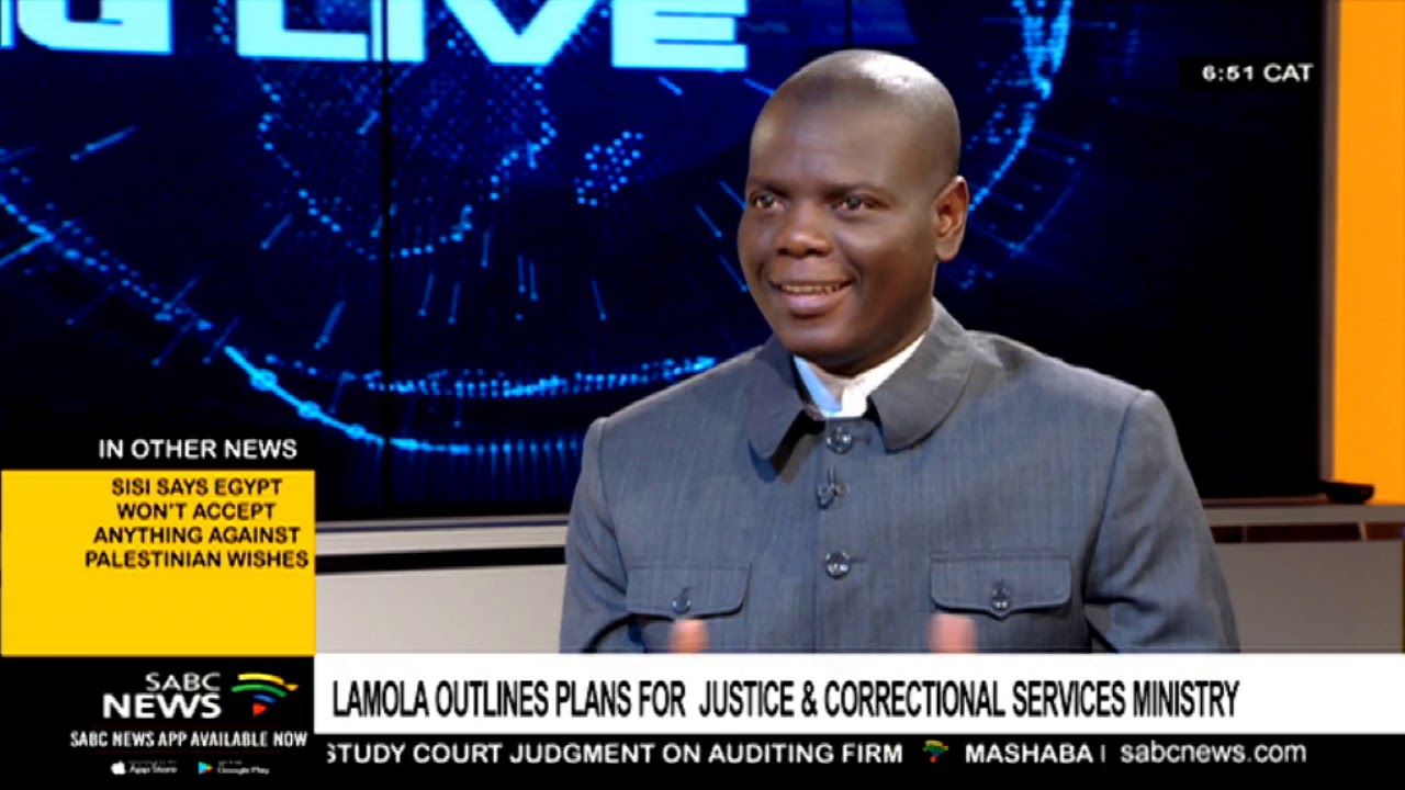In conversation with new Justice minister Ronald Lamola