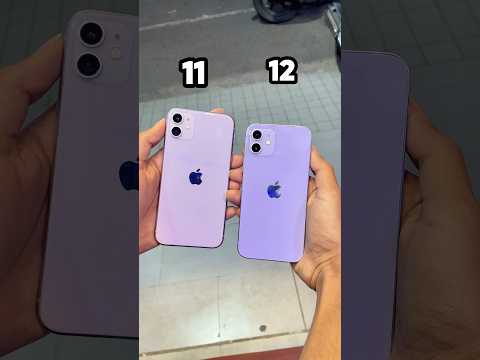 iPhone 11 Vs iPhone 12 || Camera Zoom Test! #shorts
