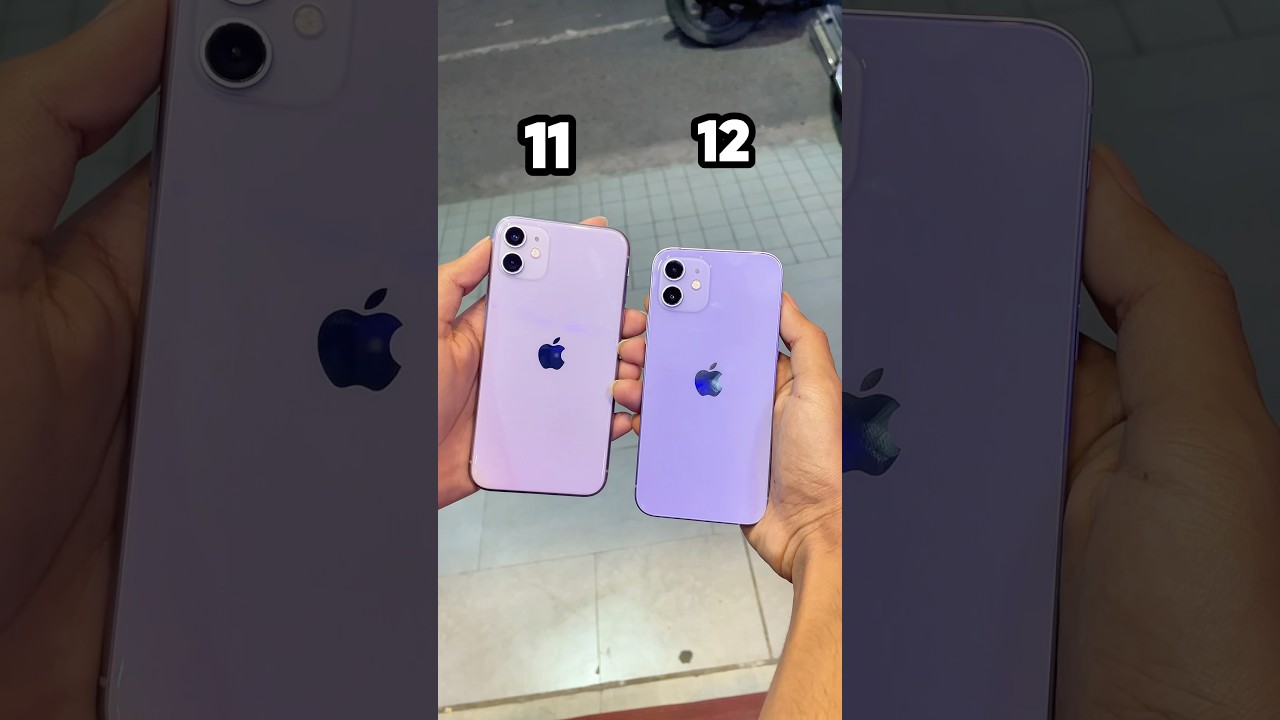 iPhone 11 vs iPhone 12 Camera Zoom Test 📱