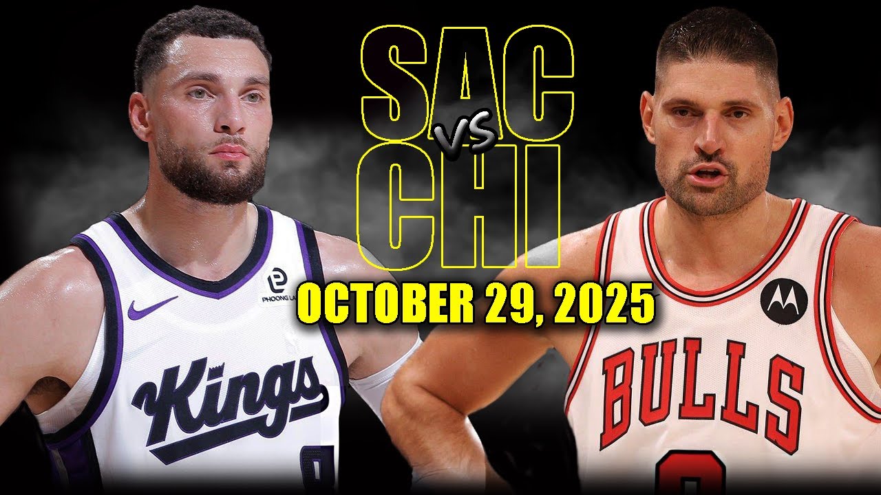 Sacramento Kings vs Chicago Bulls Full Game Highlights - October 29, 2025