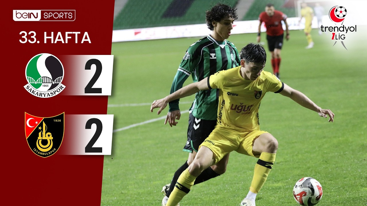 Sakaryaspor vs İstanbulspor 2-2 | 33. Hafta Özeti ⚽
