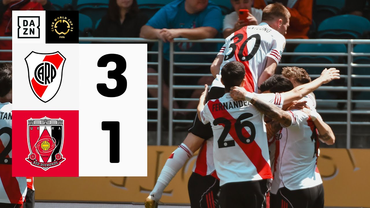River Plate Dominates Urawa Reds 3-1 | FIFA Club World Cup 2025 Highlights ⚽
