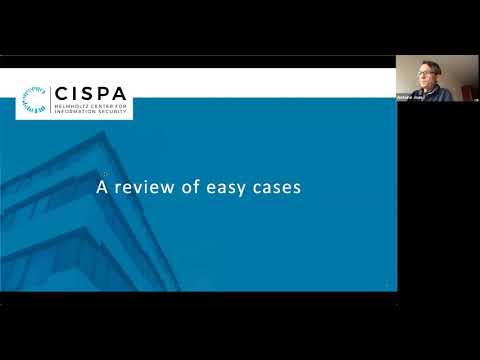 SAC2020 Summer School by Antoine Joux - Polynomial systems of equations ... Part 1/2