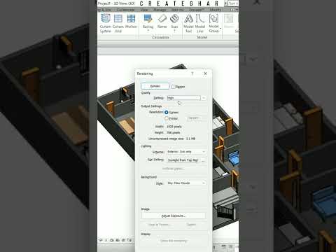 Revit 3D Floor Plan Rendering π
