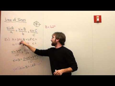 Free Math Lessons Law of Sines Two Solutions Case