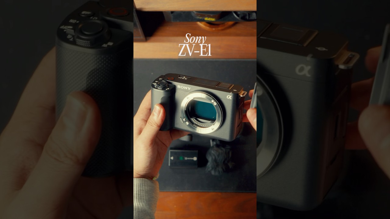 The best Sony Full-Frame Camera for Content Creators & Beginner Filmmakers | Sony ZV-E1