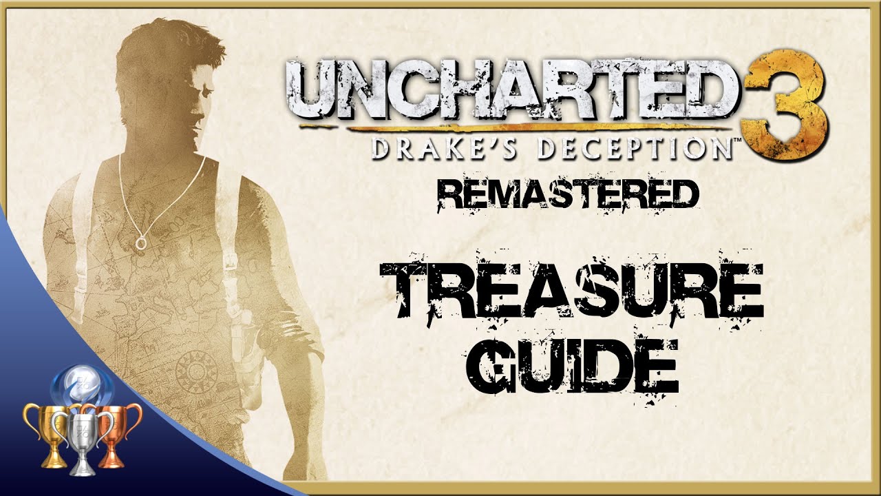 Uncharted 3 Drakes Deception Remastered - All 101 Treasure Collectibles - Nathan Drake Collection