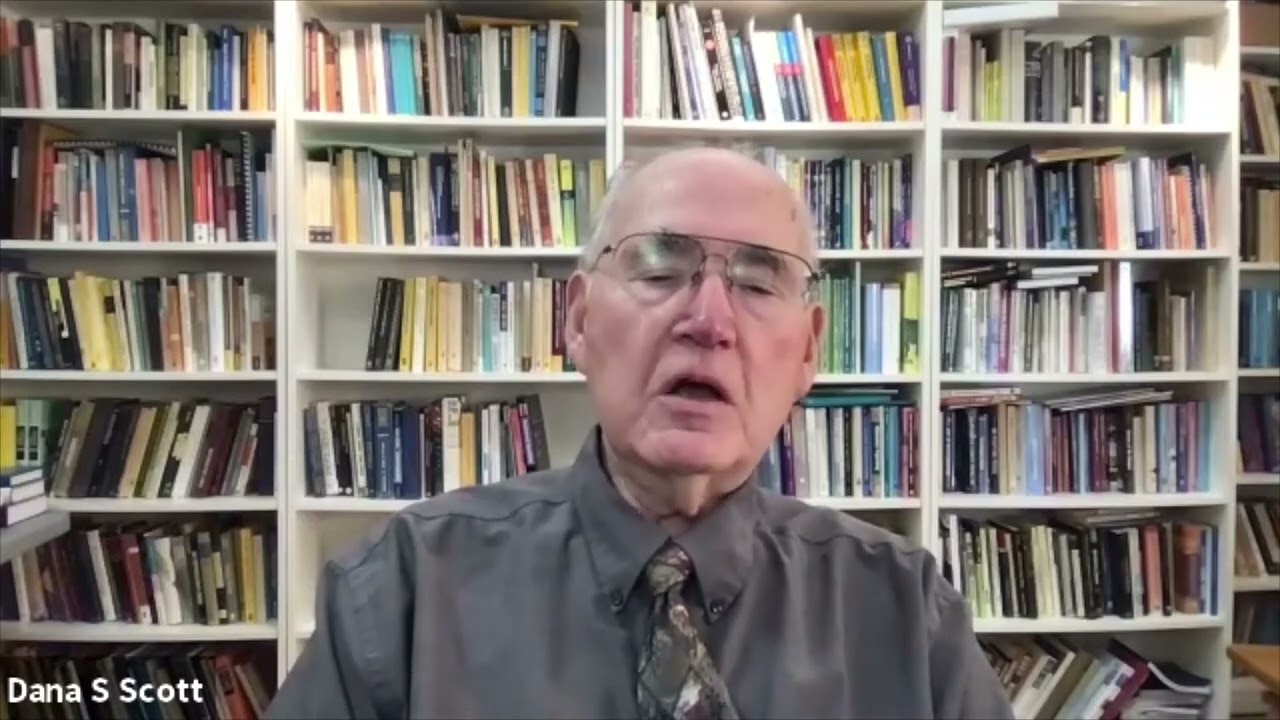 Scott explains the thesis he wrote for Alonzo Church on proof in infinite dimensional geometries.