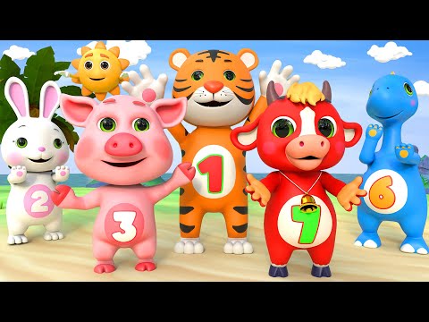 Tập Thể Dục Buổi Sáng - Nhạc Thiếu Nhi Vui Nhộn - Con Thỏ, Con Bò, Heo Con Tập Thể Dục