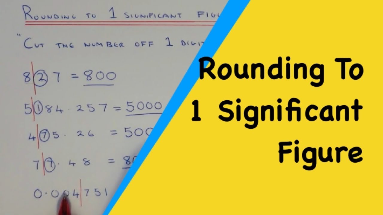 Mastering Rounding to 1 Significant Figure: Easy Step-by-Step Guide ✨