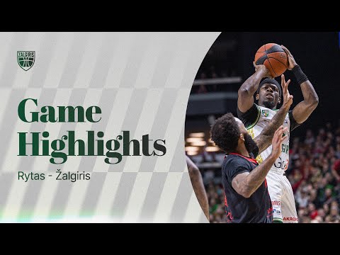 Rytas - Žalgiris | Game Highlights | 2025.03.09