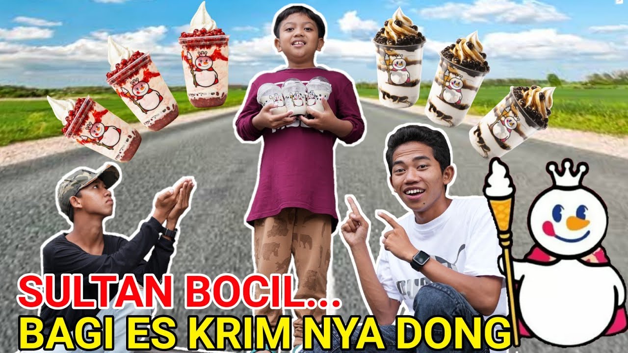 Bocil Jadi Sultan Es Krim Mixue Viral! 🍦