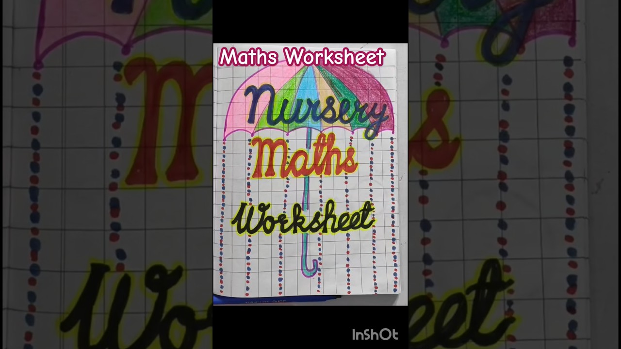 Fun Holiday Math & Nursery Worksheets for Kids 📚 | Swarna Tutorial