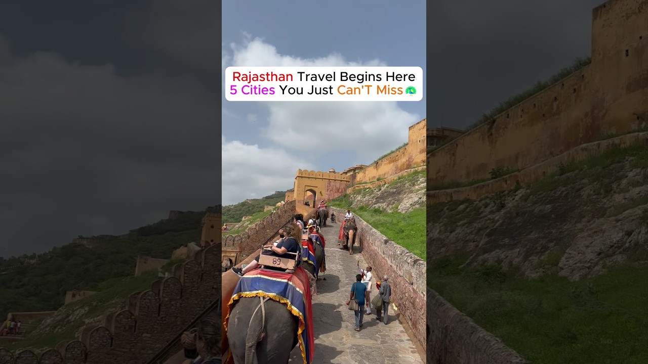 Must-Visit Cities in Rajasthan 🦚🦢✨