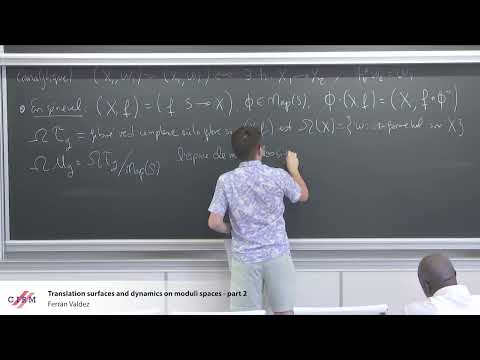 Ferrán Valdez: Translation surfaces and dynamics on moduli spaces - part 2