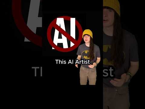 This AI Artist is Getting Destroyed by the Internet! #artist #animation #noai #humanartist