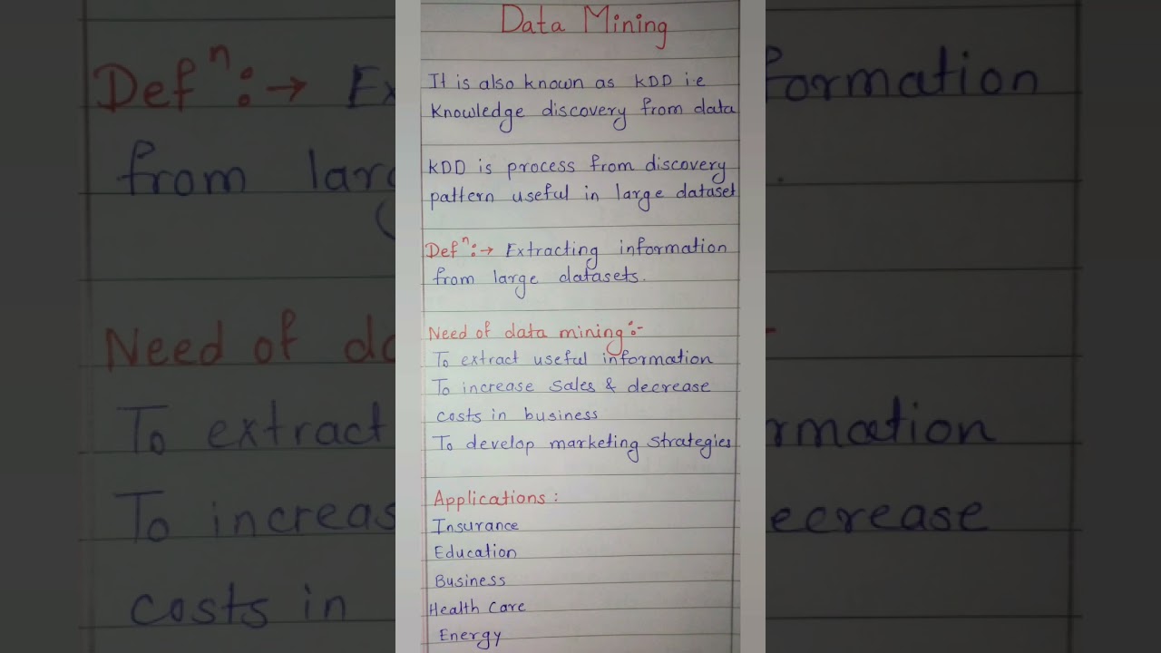 Data Mining Explained: Unlock Hidden Insights in Your Data π