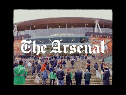 MATCHDAY AT THE ARSENAL | A cinematic look at day out at Emirates Stadium
