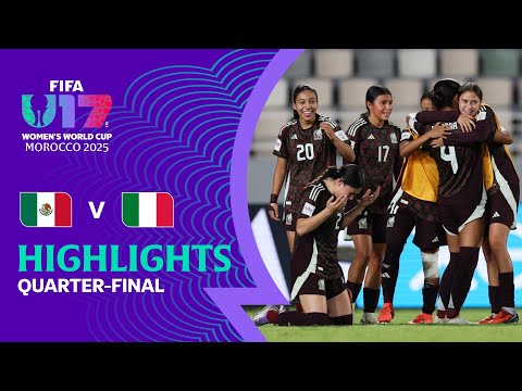 Mexico vs Italy Highlights | FIFA U-17 Women's World Cup Morocco 2025™