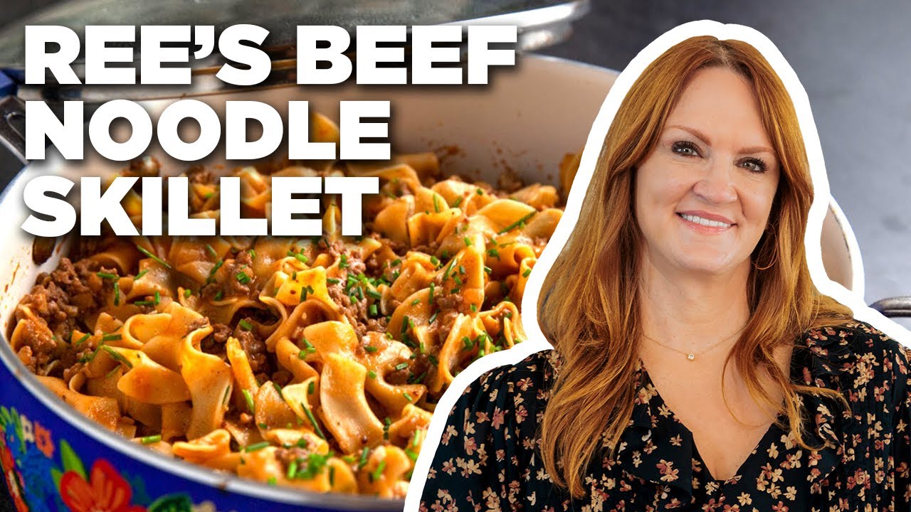 Ree Drummond's Easy Beef Noodle Skillet 🍝