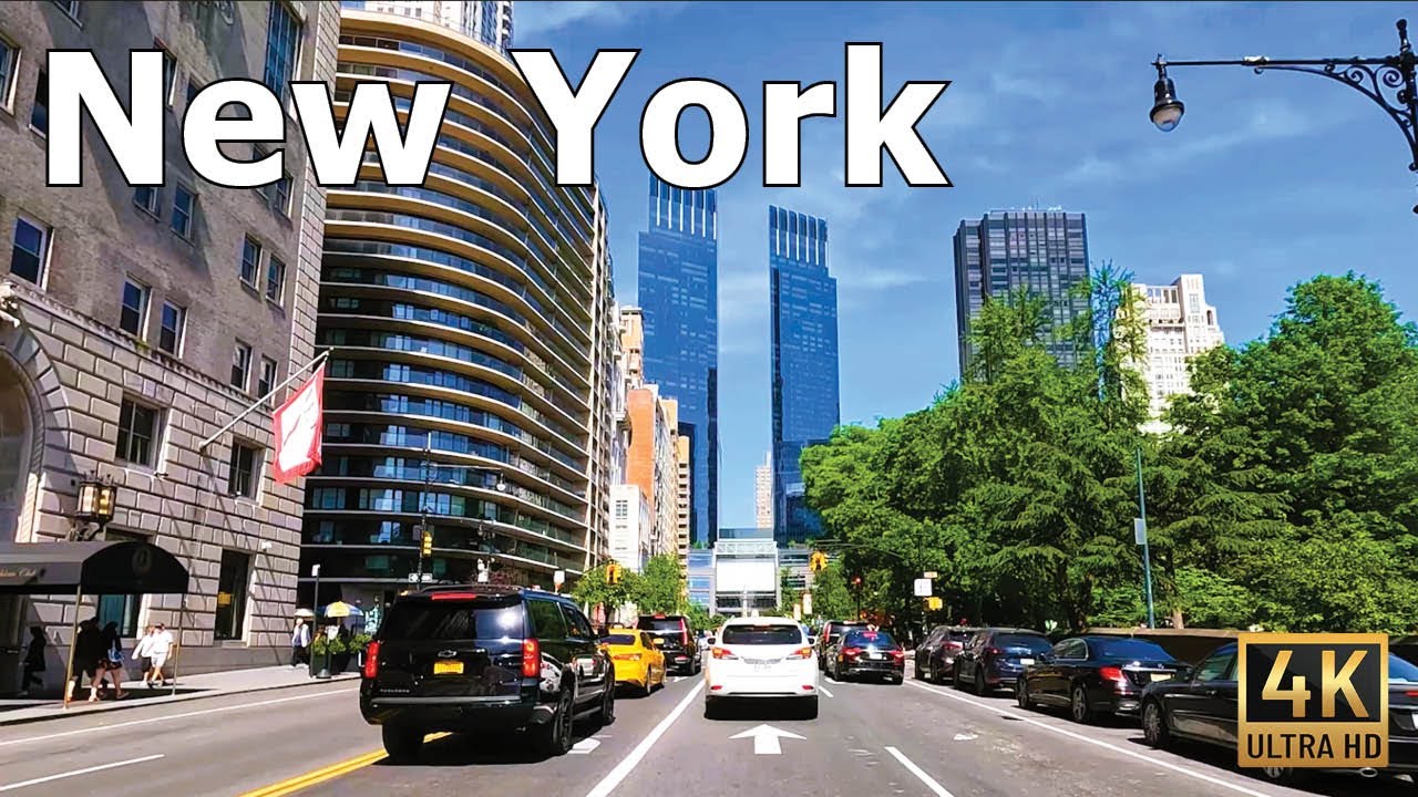 NYC 4K Driving Tour: Manhattan Landmarks 🚗