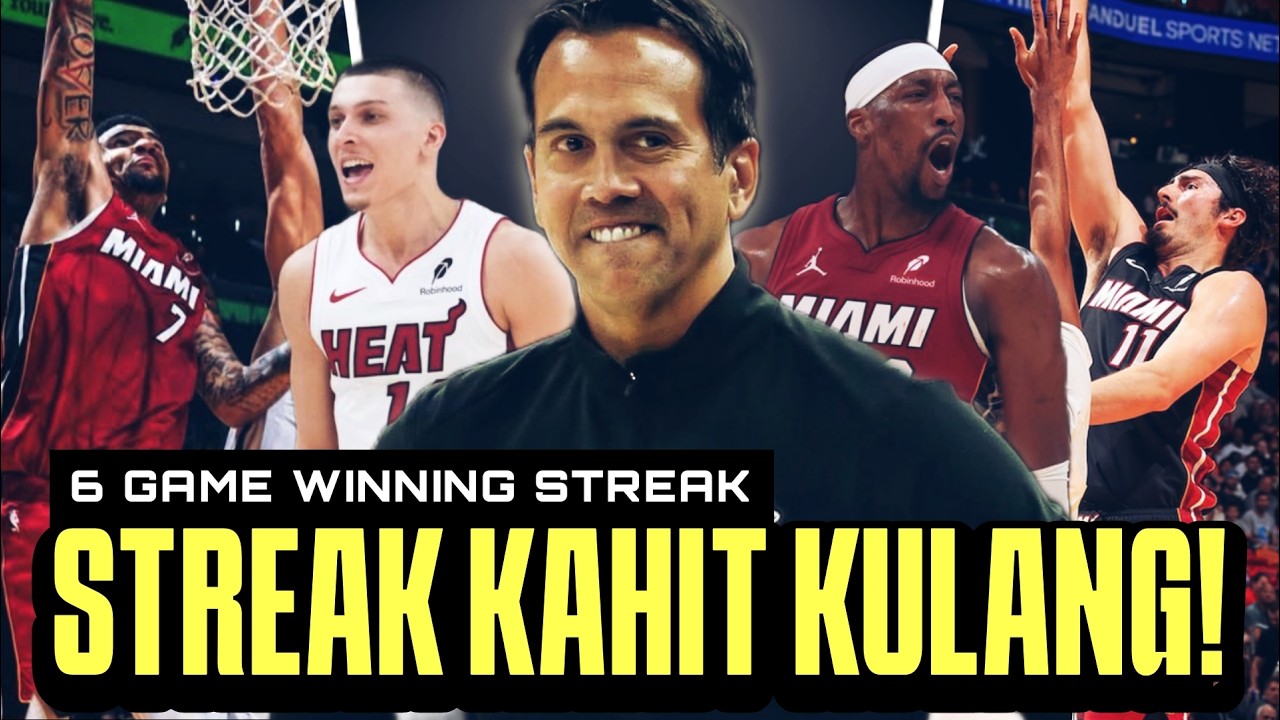 Miami Heat's 6-Game Win Streak Despite Injuries 🏀