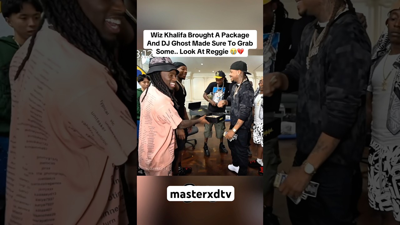 Wiz Khalifa Unveils Exclusive Package with DJ Ghost & Reggie 🎶