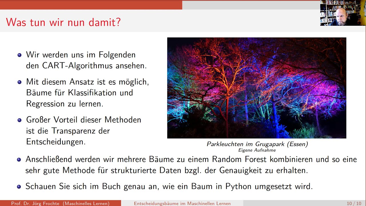 Maschinelles Lernen: Bäume als effiziente Datenstrukturen 🌳