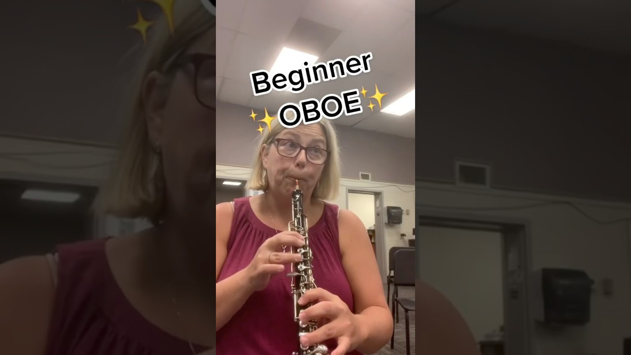 Raise your hand if you play the oboe. #bandinstrument #band #oboe #beginner #bandclass #schoolband