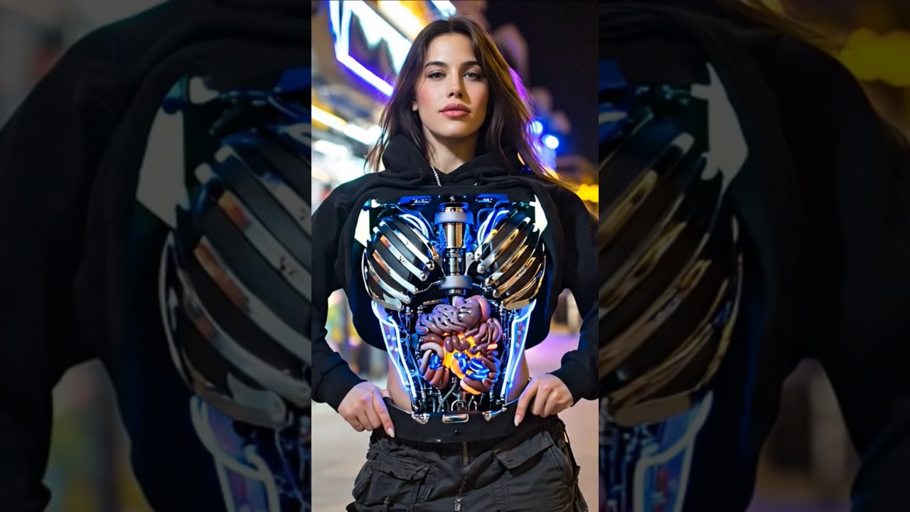 Humanoid Robot shows its inside at #irc 2025 #shorts #technology