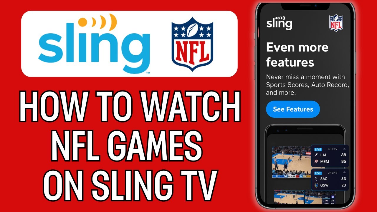 How To Watch NFL Games On Sling Tv In 2025 (FULL GUIDE)