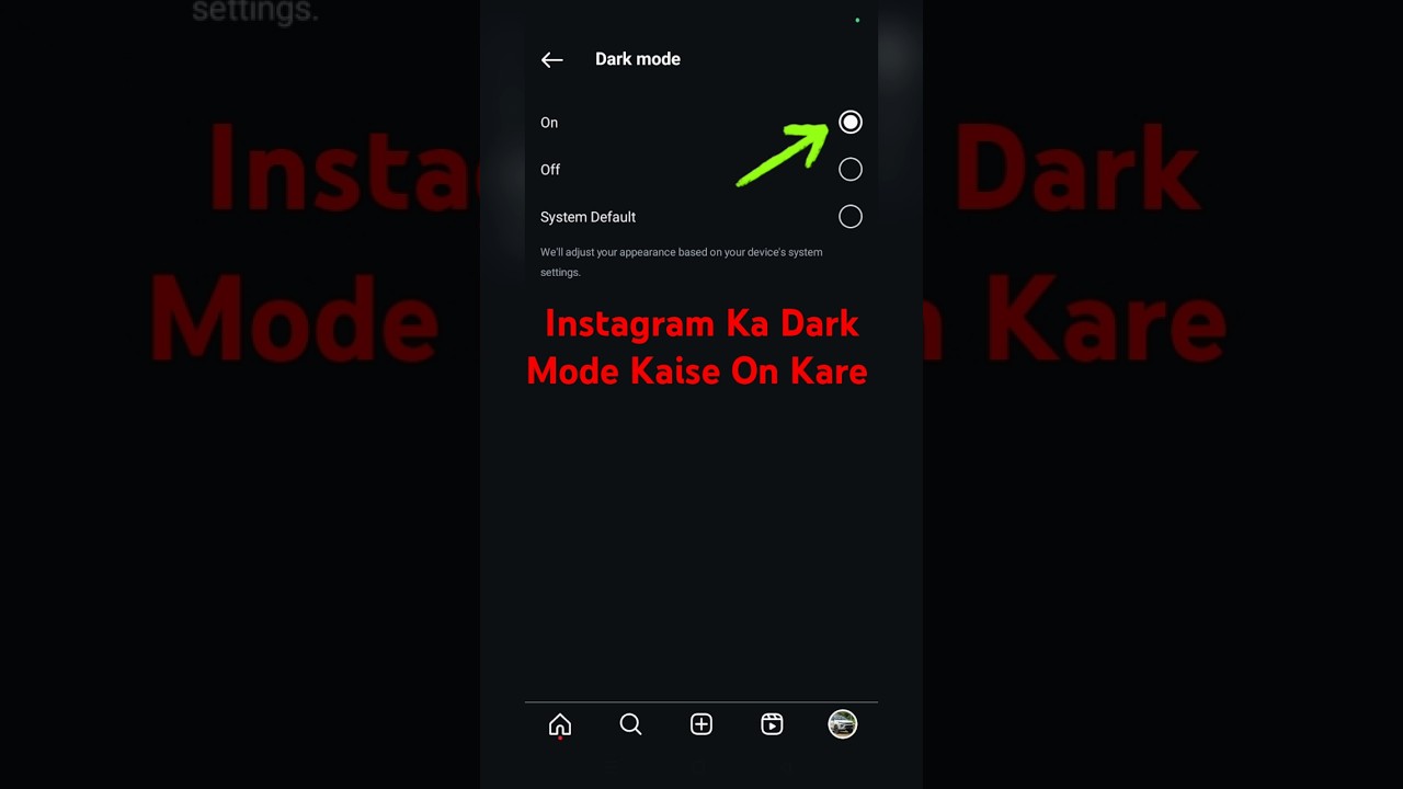 Instagram Dark Mode & Theme Change Guide 🌙