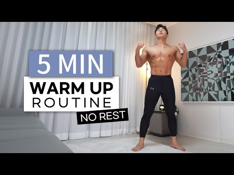 Do This Warm Up Before Every Workout l 5분만에 끝내는 운동 전 필수 워밍업 루틴 l 홈트레이닝