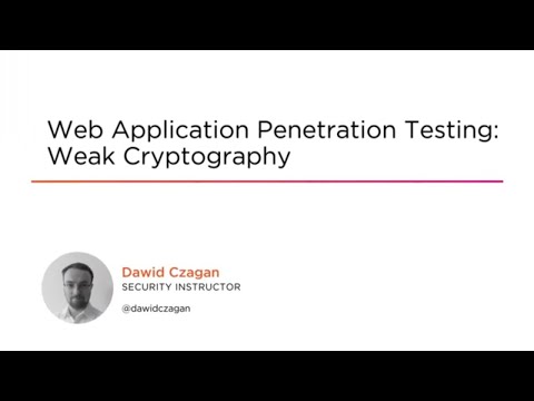 Pentesting Skills: Web Application Cryptography Course Preview