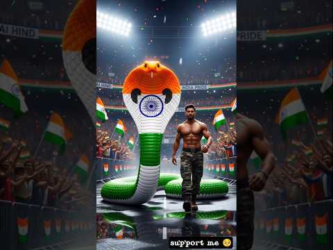 🔥 Unbelievable King Cobra Battle India 🇮🇳 vs Pakistan🇵🇰 – Who Will Win? 🐍#ai #india #pakistan