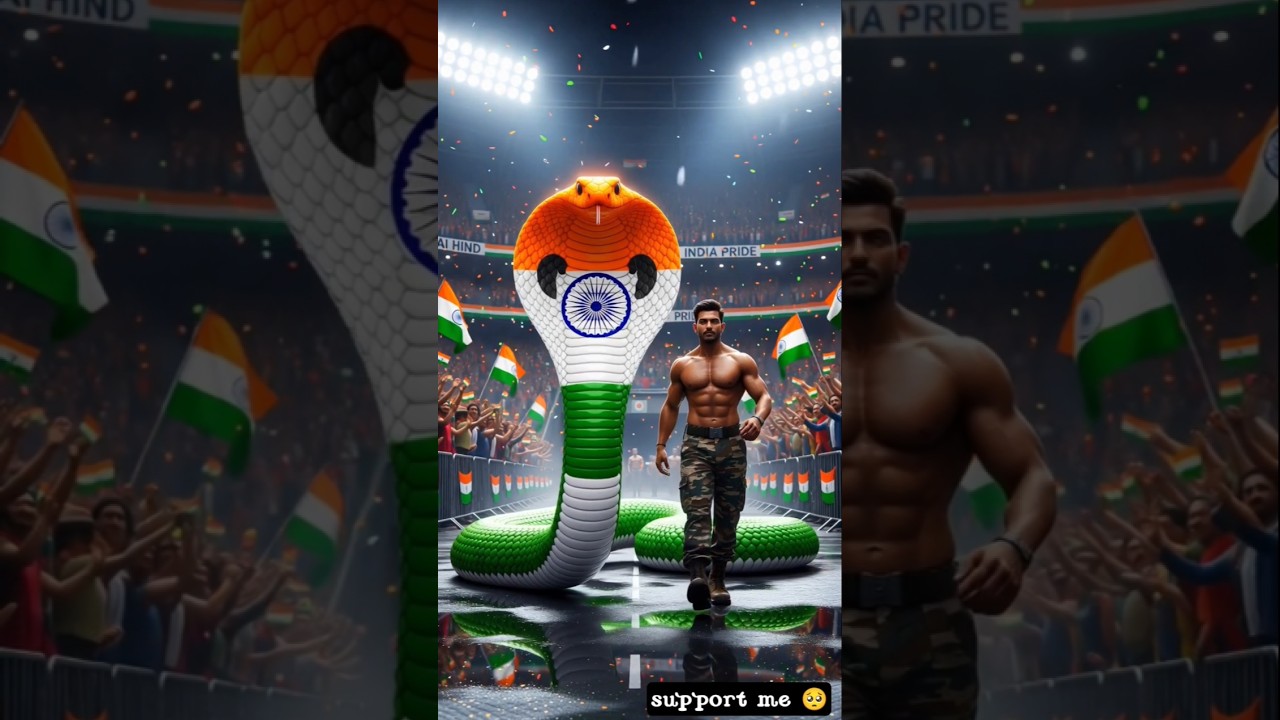 Epic King Cobra Showdown: India 🇮🇳 vs Pakistan 🇵🇰 – Who Will Reign Supreme? 🐍
