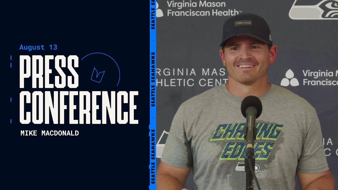 Seahawks Coach Mike Macdonald Calls Training Camp a 'Great Opportunity' 🏈
