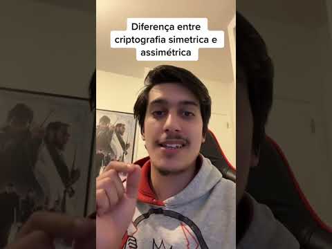 Diferença entre criptografia simétrica e assimétrica #hacker #cybersecurity #criptografia #ssh