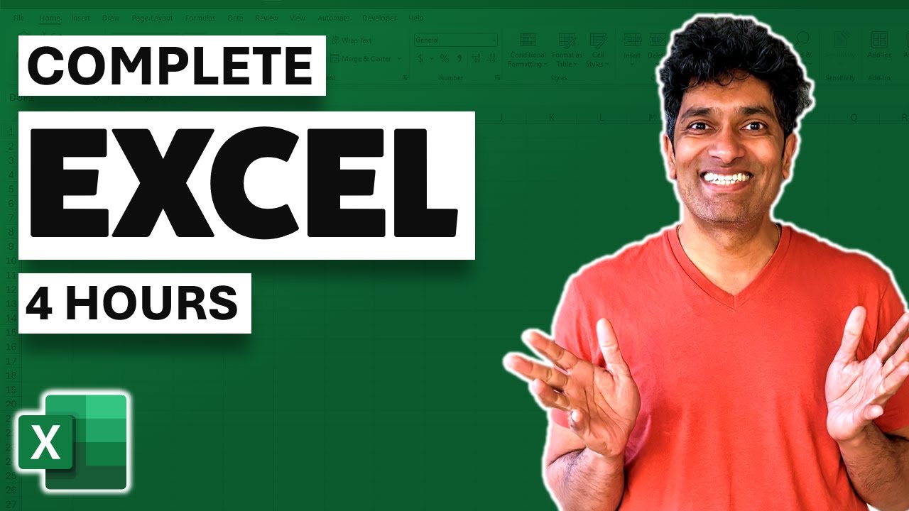 Comprehensive Excel Data Analysis Tutorial in 4 Hours with Free Files