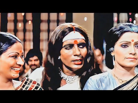 Mere Angne Mein Tumhara Kya Kaam Hai 4K HD Video | Mukesh, Amitabh Bachchan | Zeenat Aman
