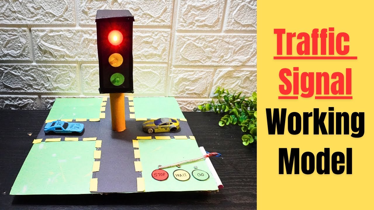 Traffic Signal Working Model | Easy Science Project π¦